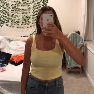 Yellow Tank Top